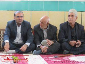 بازدید آیت الله ملک حسینی از گندی خوری