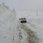 بارش برف در محورهای شمال و شمال غرب فارس آغاز شده است