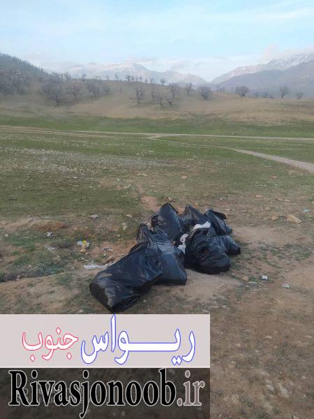 جمع آوری زباله بعد از شادی هواداران مهدی روشنفکر
