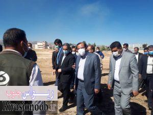آیین کلنگ زنی فاضلاب مسکن مهر نجف آباد یاسوج
