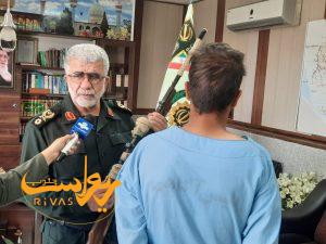 سردار رهام‌بخش حبیبی، فرمانده انتظامی استان فارس - دستگیری قاتل محیط بانان بوانات